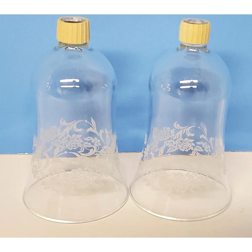Votive Cups Embossed Floral Peg Candle Cup Homco Home Interiors QTY 2